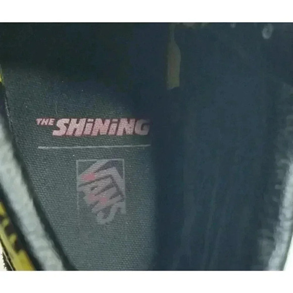 Vans Size Women's 8 Mens 6.5 The Shining Black Suede REDRUM ROOM 237 Hi Sneakers - Picture 13 of 14